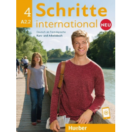 Schritte international Neu 4, Kursbuch+Arbeitsbuch+CD zum Arbeitsbuch
