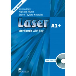 Laser 3rd Edition Level A1+ Workbook with key & Audio CD