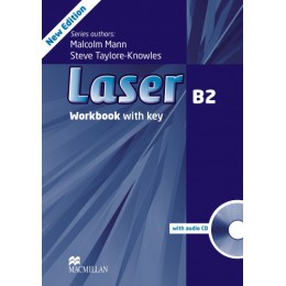 Laser 3rd Edition Level B2 Workbook with key & Audio CD
